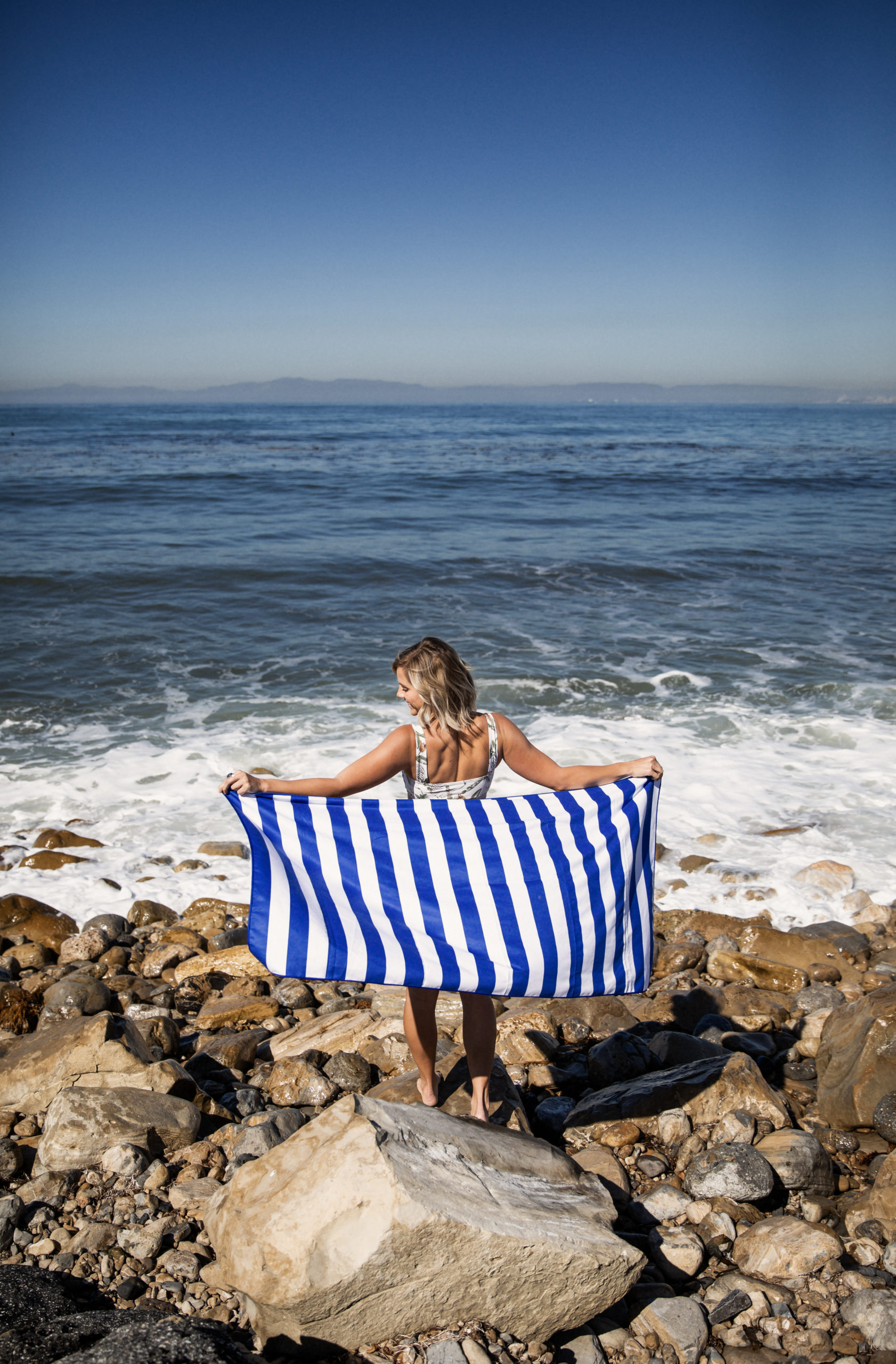 Perfect Beach Towel - Navy Blue - Image 8