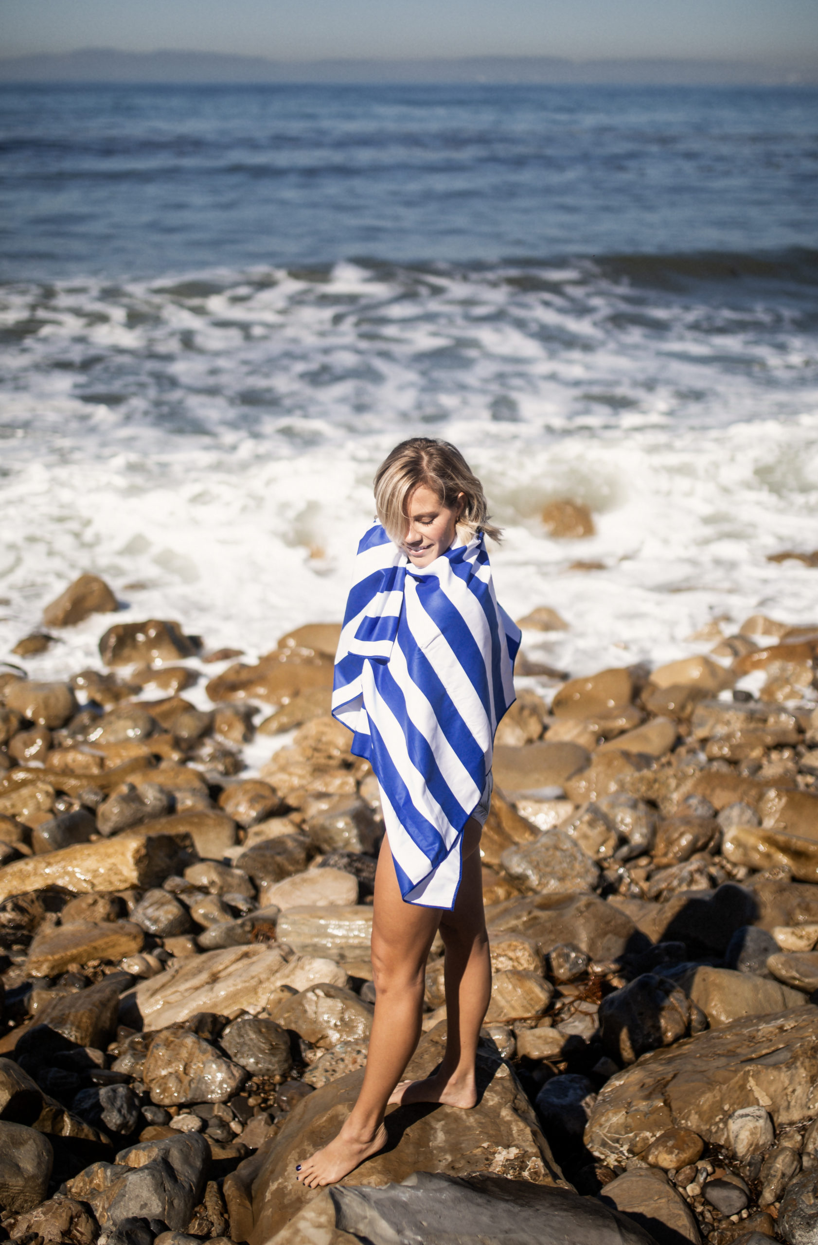 Perfect Beach Towel - Navy Blue - Image 7
